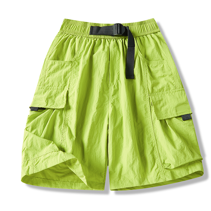 Corteiz Cargo Pant - Y2K Neon Groene Cargo Shorts Heren