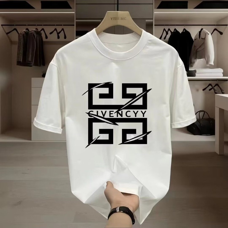 Streetwear Brand Graphics - 2026 Heren GIVENCY T-shirt met merklogo