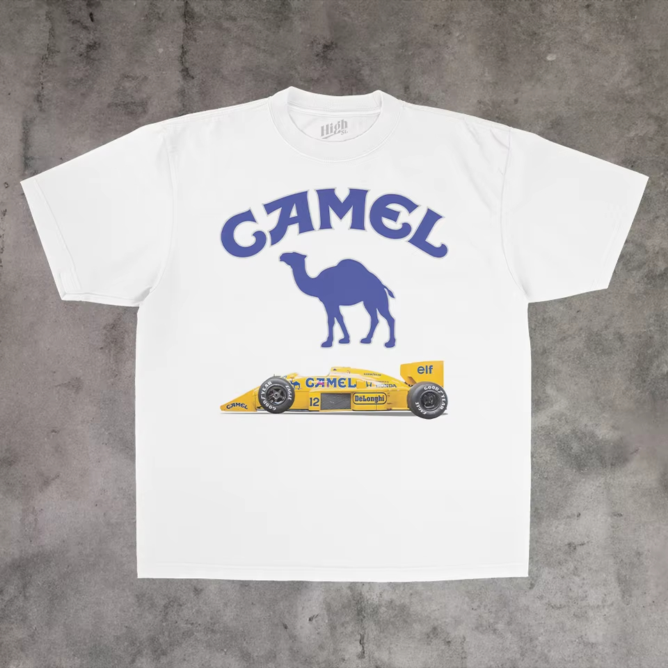 Vintage Racing Classic Camel T - Streetwear Brand Graphics recensie en prijs
